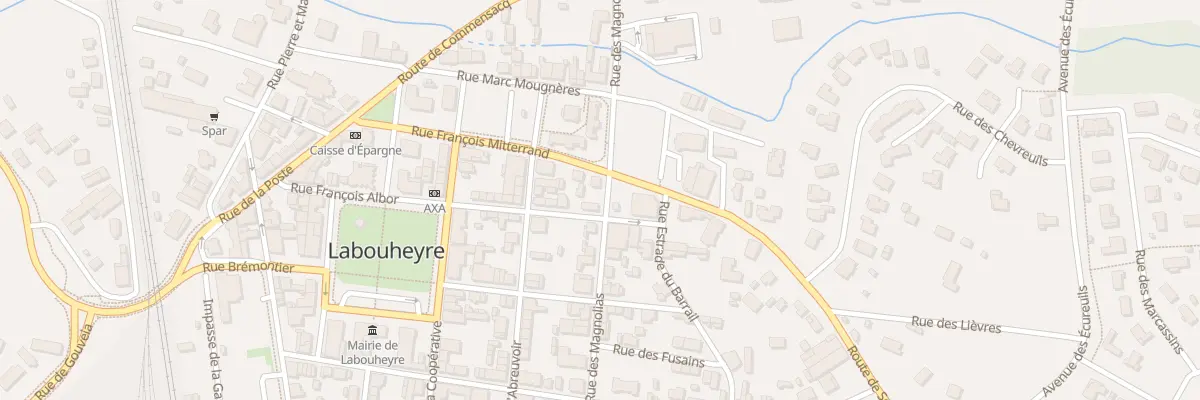 Plan du 212 Rue des Magnolias à Labouheyre
