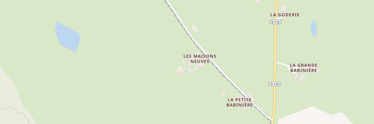 Plan du 7 Les Maisons Neuves à Olivet