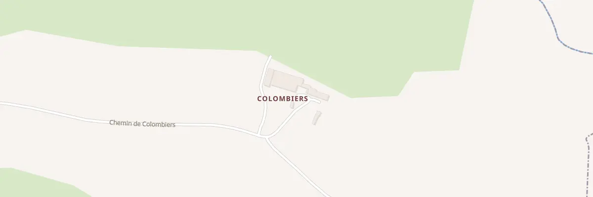 Plan du 9 Che de Colombiers à Saint-Hilaire-du-Maine