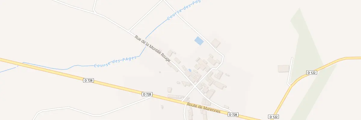 Plan du 24 Rue de la Montee Rouge à Sainte-Gemme