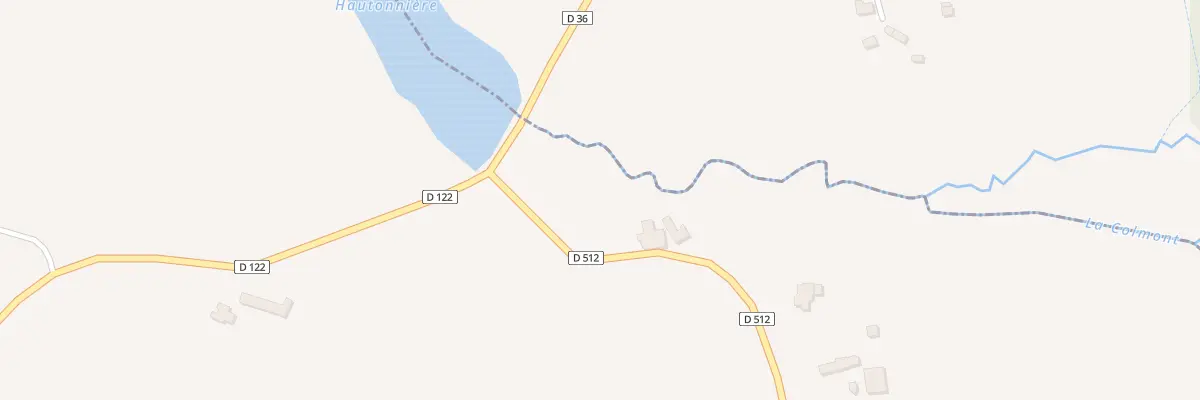 Plan du 1 Moulin de la Hautonniere à Fougerolles-du-Plessis