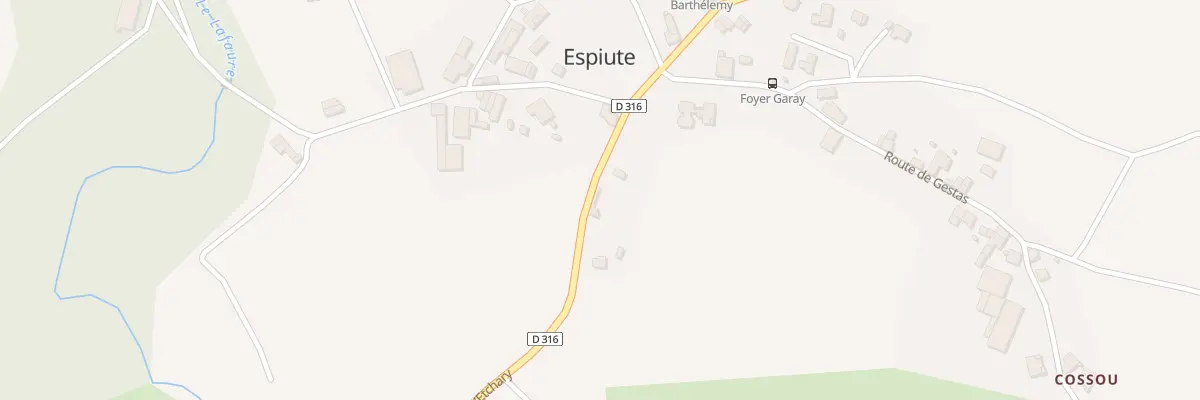 Plan du 3 Rte d’Etcharry à Espiute