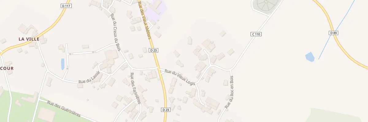 Plan du 5A Rue du vieux logis à Chavagnes-les-Redoux