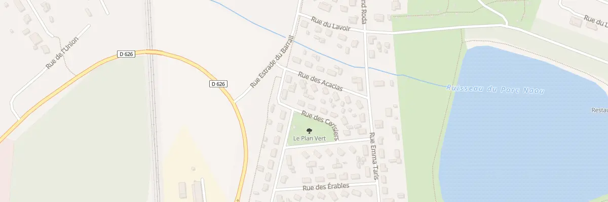 Plan du 103 Rue des Cerisiers à Labouheyre