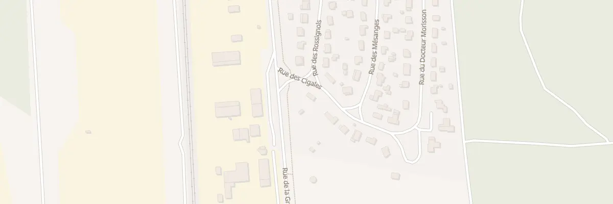 Plan du 82 Rue des Cigales à Labouheyre