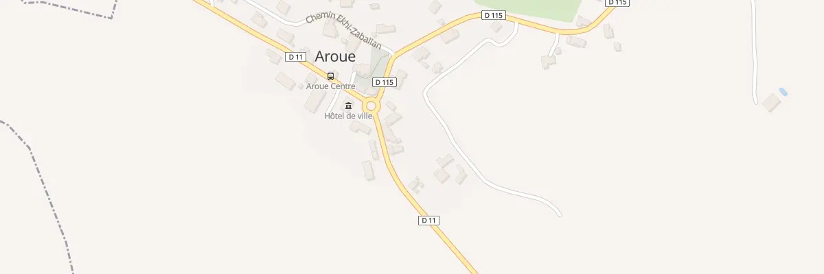 Plan du 5035 Village à Aroue-Ithorots-Olhaïby