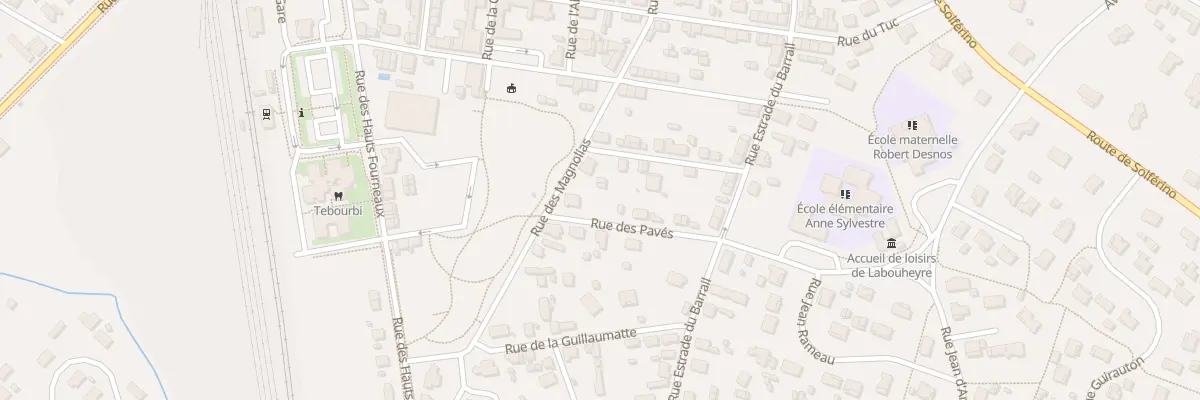 Plan du 545 Rue des Magnolias à Labouheyre