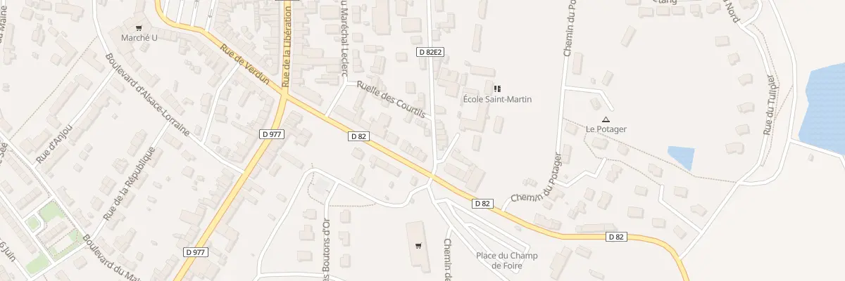 Plan du 21 Av Bernardin - Sourdeval à Sourdeval