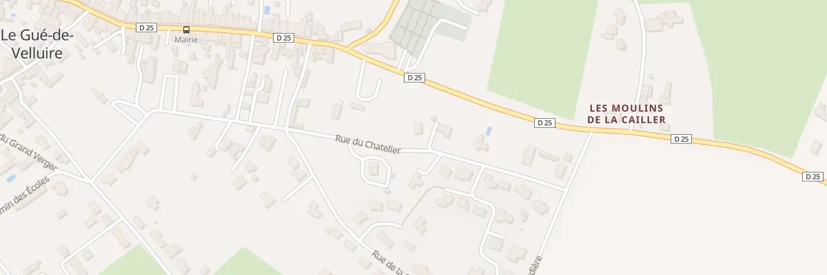 Plan du 23 Rue du châtelier au Gué-de-Velluire