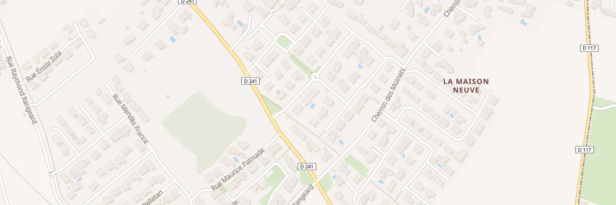 Plan du 4 Rue des Primeveres à Saujon
