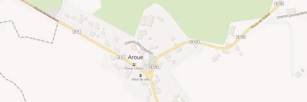 Plan du 5010 Village à Aroue-Ithorots-Olhaïby