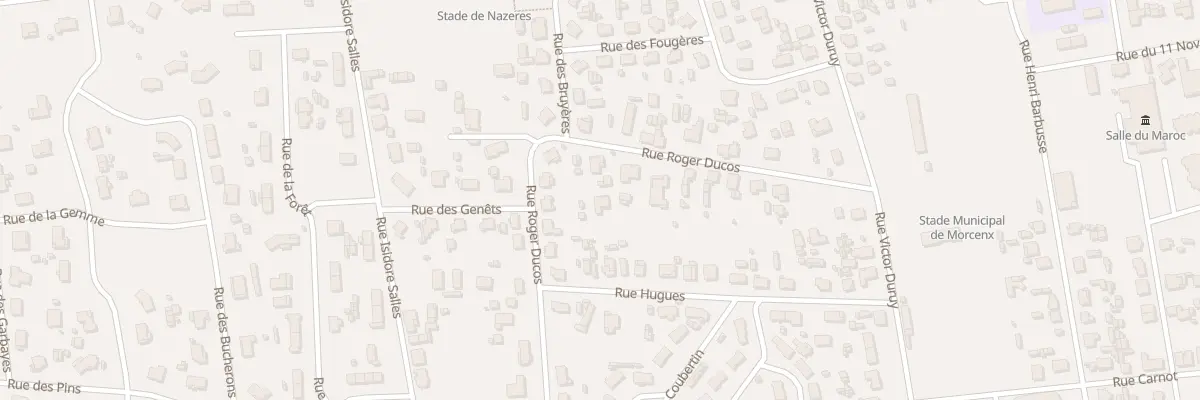 Plan du 17B Rue Roger Ducos à Morcenx-la-Nouvelle