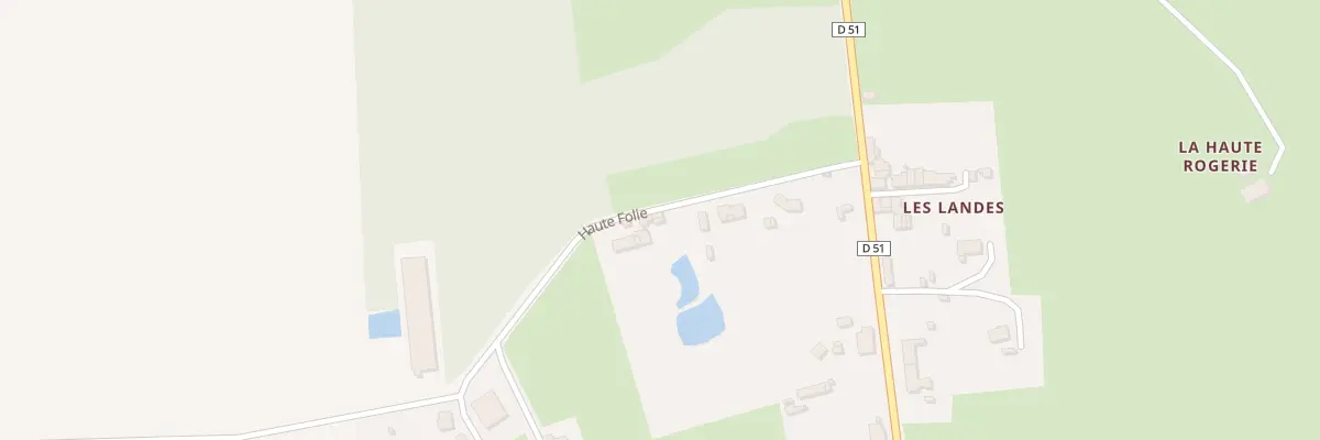 Plan du 5735 Haute Folie à Ingrandes-le-Fresne-sur-Loire