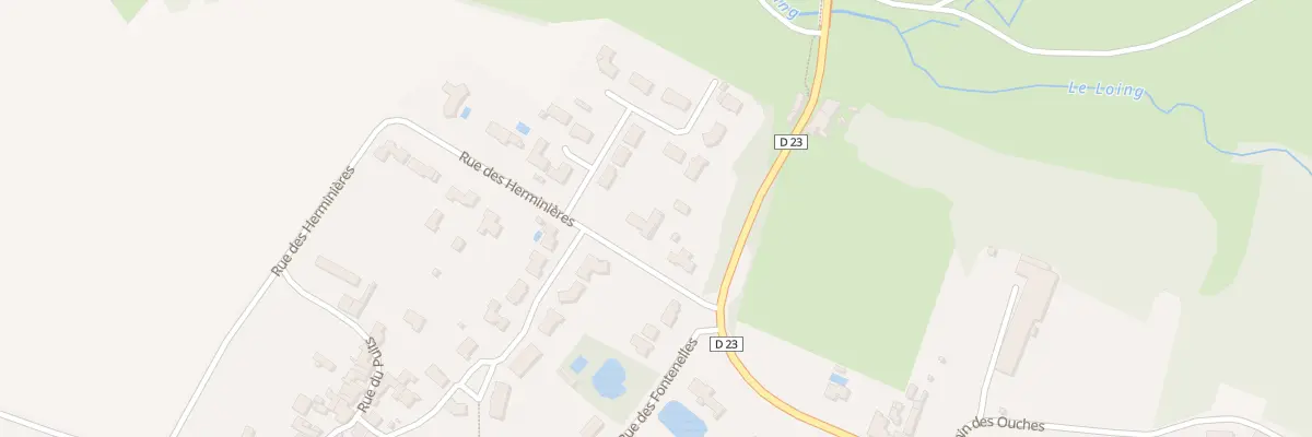 Plan du 30 Rue des herminières à Bazoges-en-Pareds
