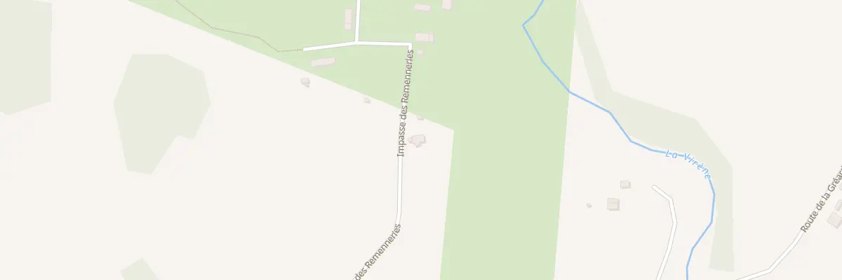 Plan du 390 Imp des Remenneries - St Germa à Vire Normandie