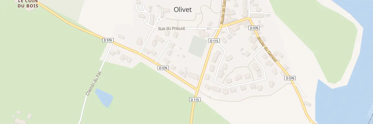 Plan du 2 Rte de Port-brillet à Olivet