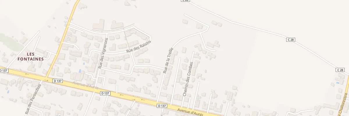 Plan du 20 Rue de la Treille à Tonnay-Charente