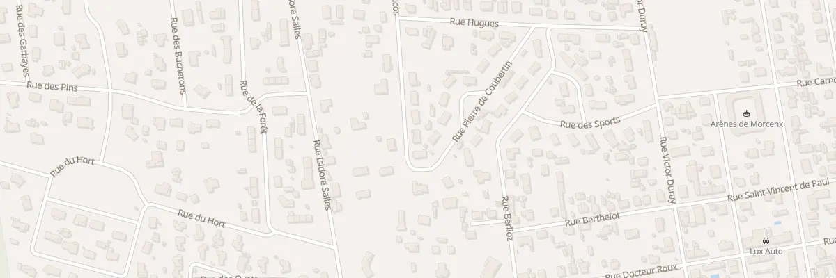 Plan du 18 Rue Pierre de Coubertin à Morcenx-la-Nouvelle