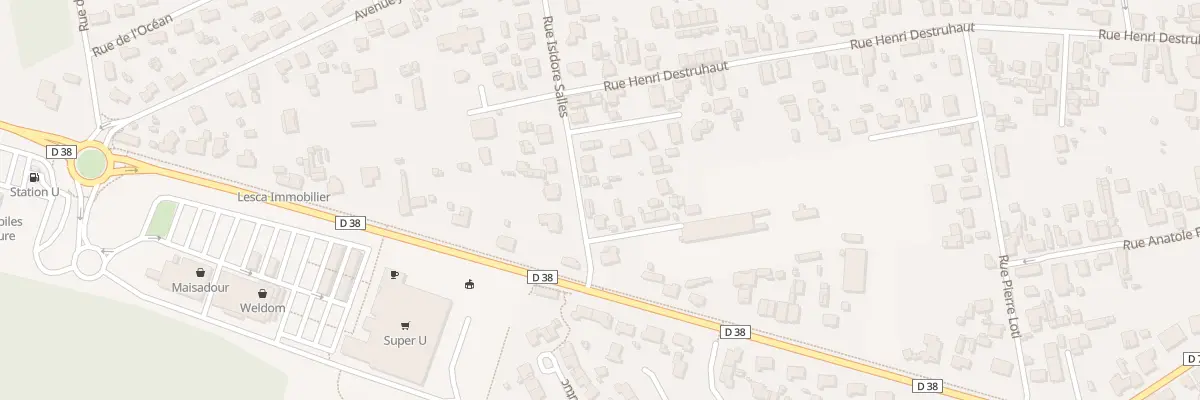 Plan du 18 Rue Isidore Salles à Morcenx-la-Nouvelle
