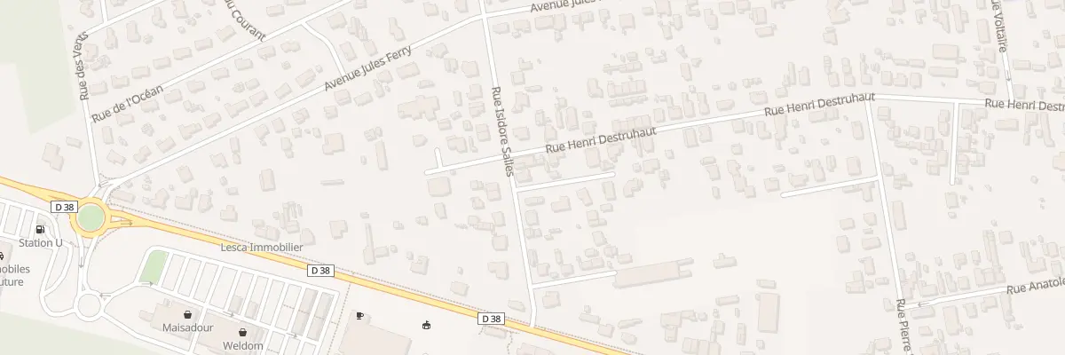 Plan du 30 Rue Isidore Salles à Morcenx-la-Nouvelle