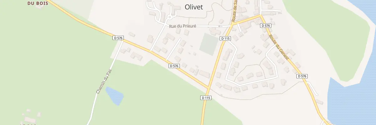 Plan du 4 Rte de Port-brillet à Olivet