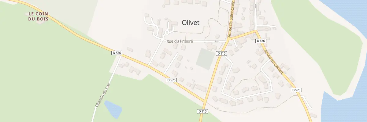 Plan du 6 Rue des Acacias à Olivet