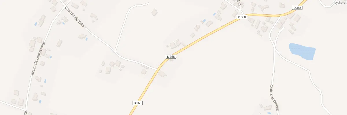 Plan du 867 Rte de l’Eglise à Préchacq-les-Bains