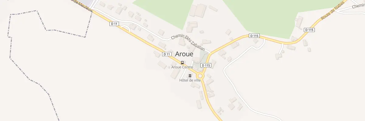 Plan du 4692 Rte de Saint-Palais à Aroue-Ithorots-Olhaïby