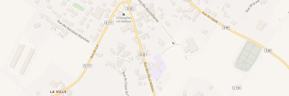 Plan du 39 Rue des vieux métiers à Chavagnes-les-Redoux