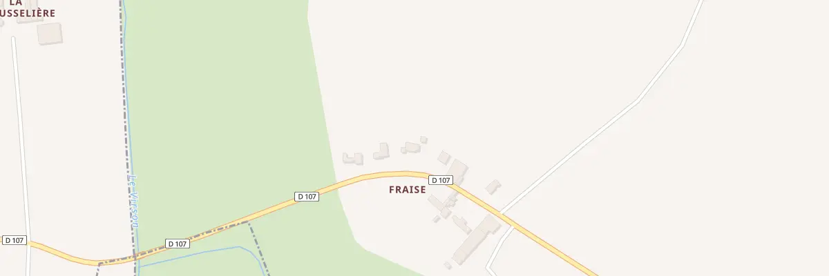 Plan du 1 Rte Route de Fraise à Anais