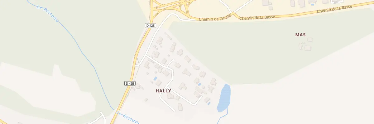 Plan du 368 Rue du Hally à Pontonx-sur-l’Adour