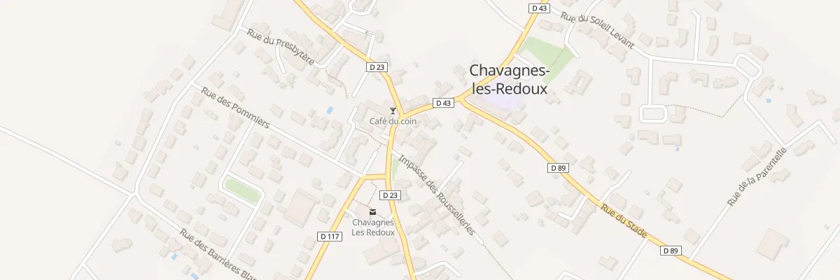 Plan du 3 Imp des Rousselleries à Chavagnes-les-Redoux