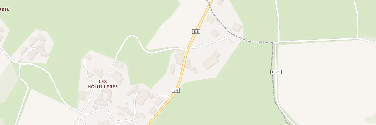 Plan du 5215 Les Houillères à Saint-Laurent-de-la-Salle