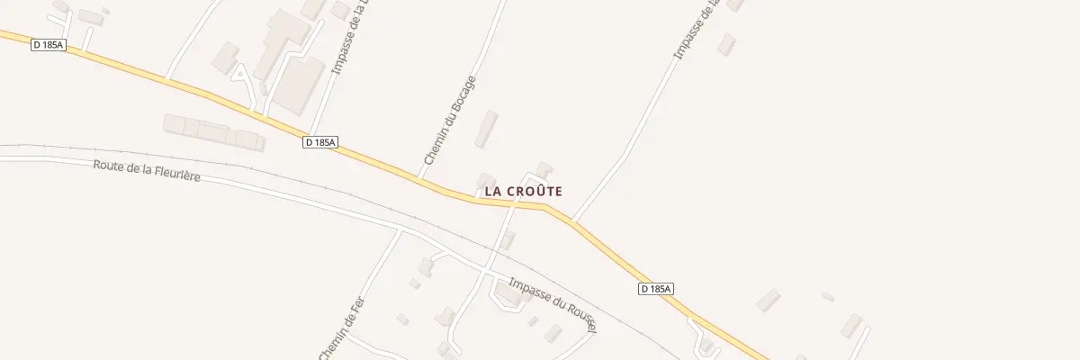 Plan du 1044 Rte de Mesnil - Clinchamps Cou à Vire Normandie