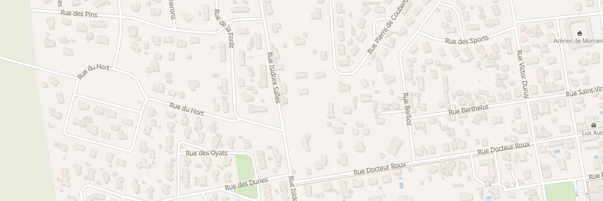 Plan du 52 Rue Isidore Salles à Morcenx-la-Nouvelle