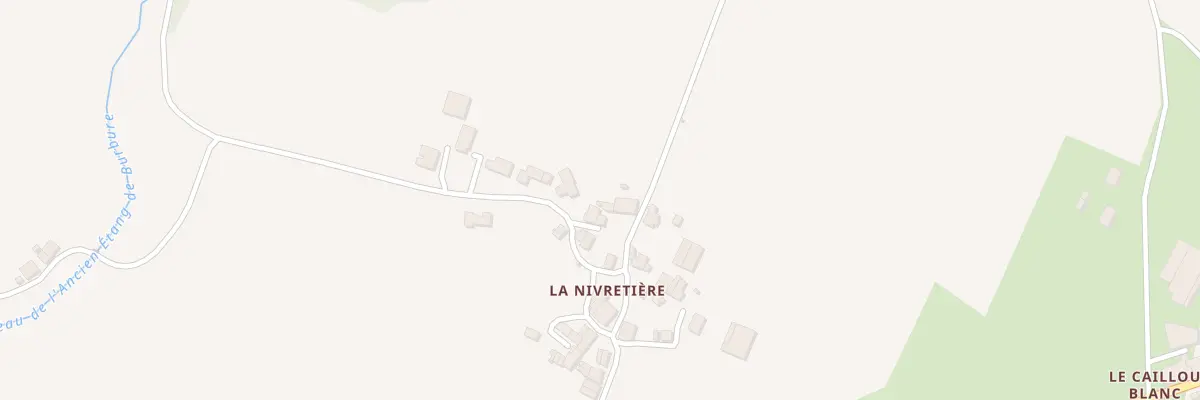 Plan du 10 La Nivretière au Boupère