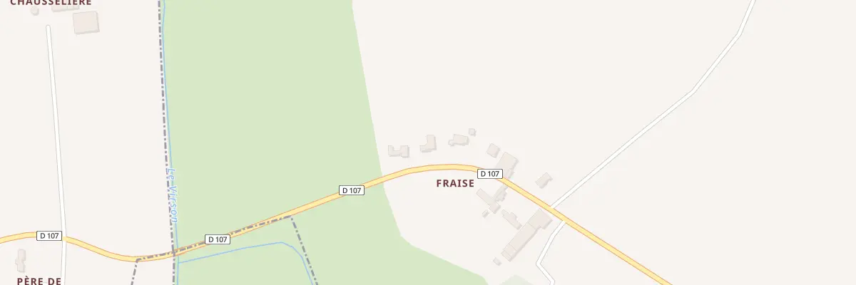 Plan du 3 Rte Route de Fraise à Anais
