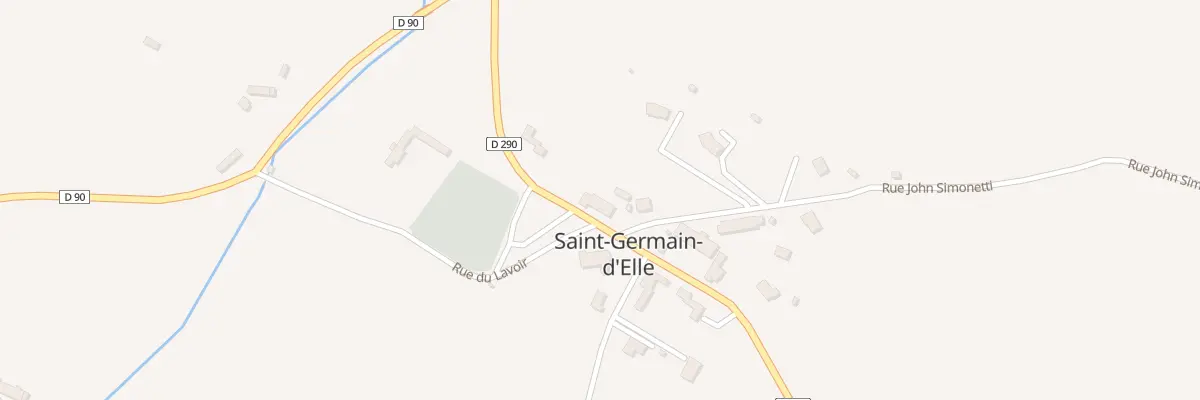 Plan du 5067 Le Bourg à Saint-Germain-d’Elle