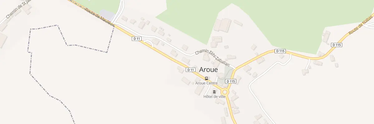 Plan du 7651 Village à Aroue-Ithorots-Olhaïby