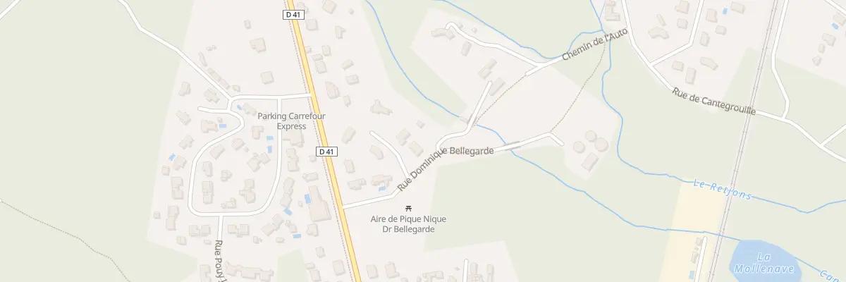 Plan du 24 Rue Arthur Darlanne à Rion-des-Landes