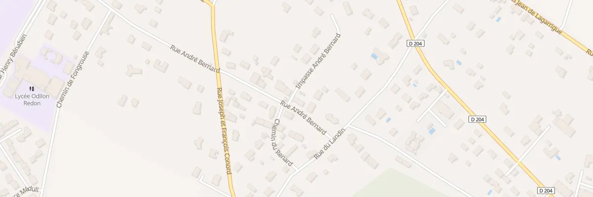 Plan du 37 Rue André Bernard à Lesparre-Médoc