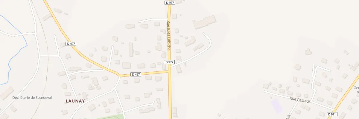 Plan du 16T Rue Jules Labiche - Sourdeval à Sourdeval