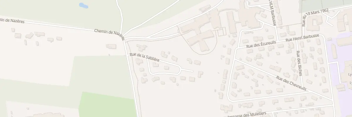 Plan du 7 Rue Dela Sabliere à Morcenx-la-Nouvelle