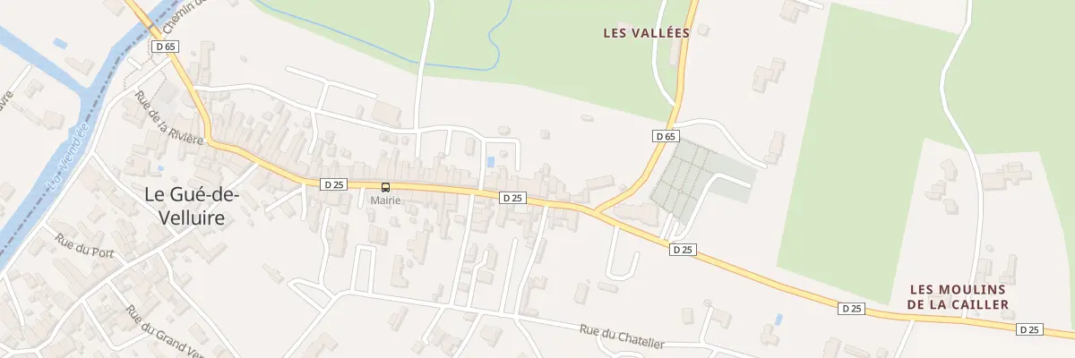 Plan du 6B Rue de l’église au Gué-de-Velluire