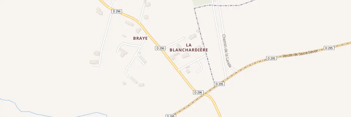 Plan du 122 Blanchardiere à Campagnolles
