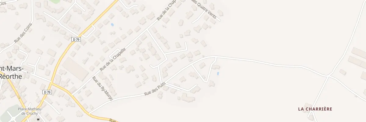 Plan du 4 Rue des Ormeaux à Saint-Mars-la-Réorthe