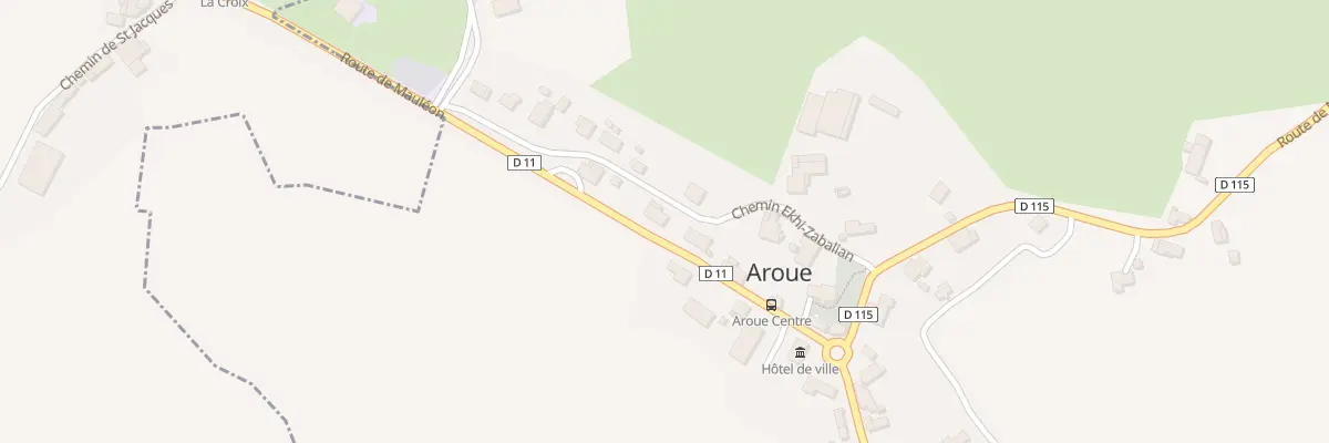 Plan du 5070 Village à Aroue-Ithorots-Olhaïby