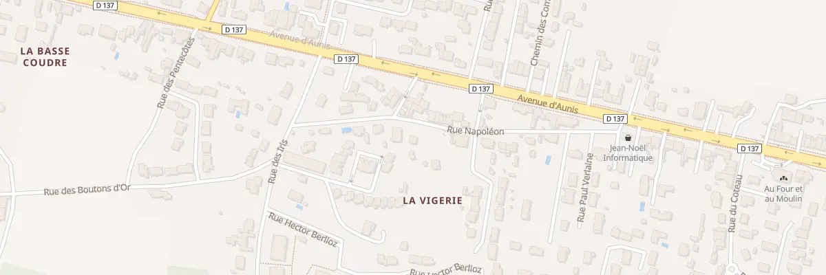 Plan du 23A Rue Napoléon à Tonnay-Charente