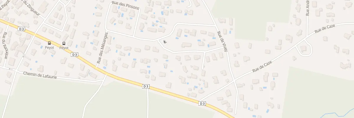 Plan du 11 Rue des Mésanges à Mios