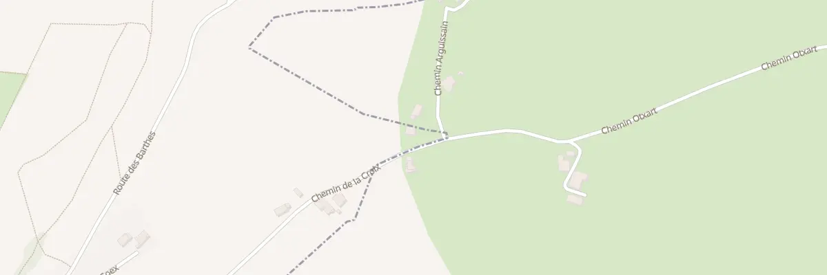 Plan du 553 Che de la Croix à Etcharry